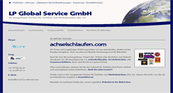 Desktop Screenshot of achselschlaufen.com