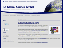 Tablet Screenshot of achselschlaufen.com